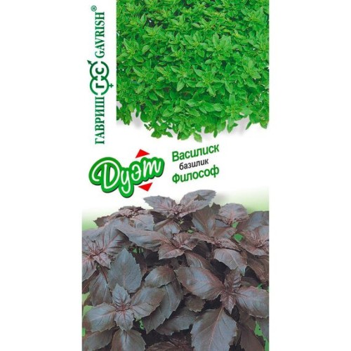 Базилик "Дуэт" Василиск + Философ 0.6г (Гавриш)
