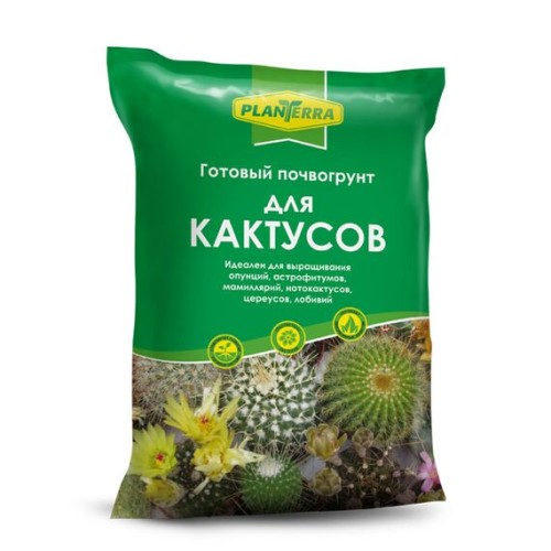 Почвогрунт PlanTerra 2.5л - для кактусов (БиоМастер)