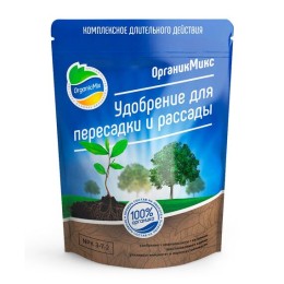 Удобрение для пересадки рассады 200г Органик Микс
