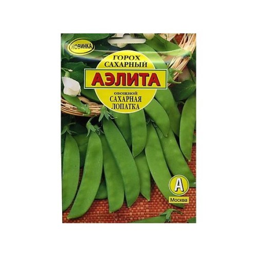 Горох овощной Сахарная лопатка 25г (Аэлита)