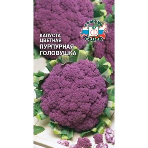Капуста цветная Пурпурная головушка 0.5г (СеДеК)