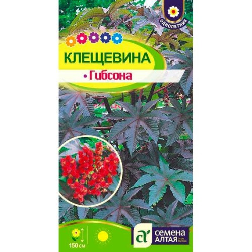 Клещевина Гибсона 3шт (Семена Алтая)