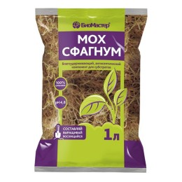 Мох Сфагнум 1л (БиоМастер)