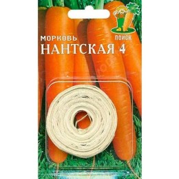 Морковь Нантская 4 на ленте 8м (Поиск)