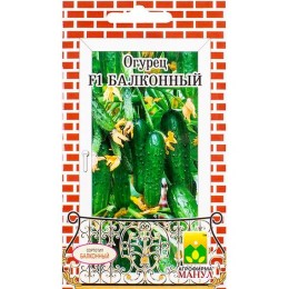 Огурец Балконный F1 10шт (Манул)