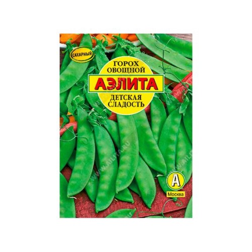 Горох овощной Детская сладость 25г (Аэлита)