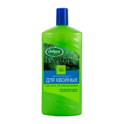 Удобрение комплексное для хвойных 1л (Добрая сила)