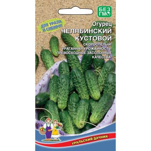 Огурец Челябинский кустовой 12шт (Уральский дачник)