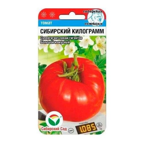 Томат Сибирский килограмм 20шт (Сибирский Сад)
