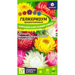 Гелихризум прицветниковый Королевский размер Смесь 0.1г (Семена Алтая)
