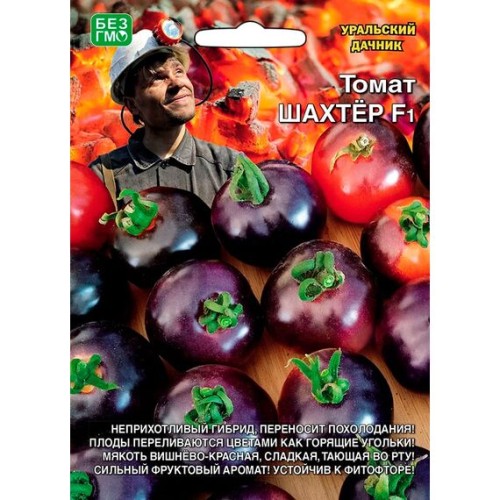 Томат Шахтёр F1 12шт (Уральский дачник)
