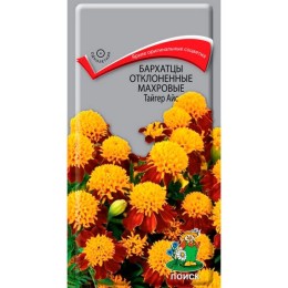 Бархатцы отклоненные махровые Тайгер Айс 0.4г (Поиск)