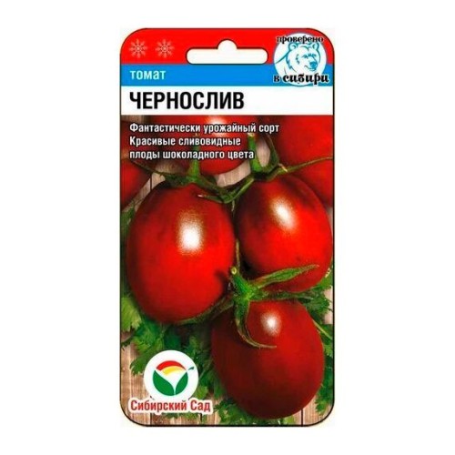 Томат Чернослив 20шт (Сибирский Сад)