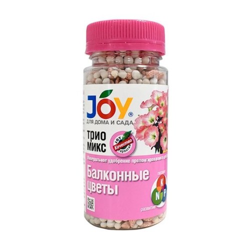 Удобрение Трио Микс - Балконные цветы 100г (Joy)