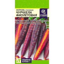 Морковь столовая Чурчхела Фиолетовая 0.2г (Семена Алтая)