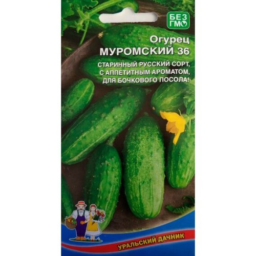 Огурец Муромский 36 10шт (Уральский Дачник)