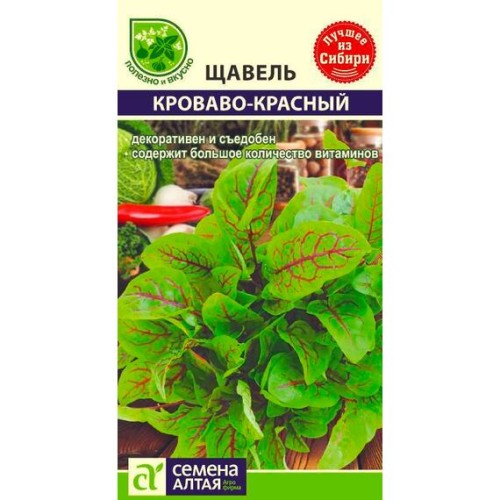 Щавель Кроваво-красный 0.05г (Семена Алтая)