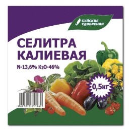 Селитра калиевая 0.5кг (Буйские удобрения)