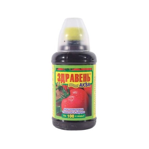 Здравень Аква - для томатов и перцев 0.5л (Ваше хозяйство)