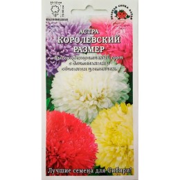 Астра Королевский размер смесь 0.2г (Золотая cотка Алтая)