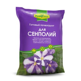Почвогрунт PlanTerra 2.5л - для сенполий (БиоМастер)
