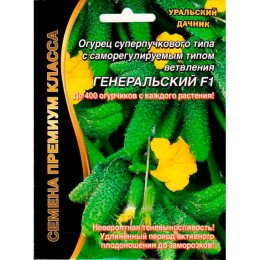 Огурец Генеральский F1 5шт (Уральский дачник)