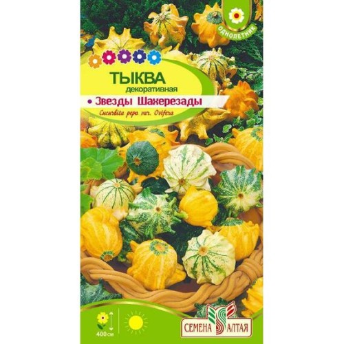 Тыква Звезды Шахерезады декоративная 0.5г (Семена Алтая)