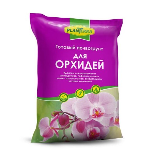 Почвогрунт PlanTerra - для орхидей 2.5л (БиоМастер)