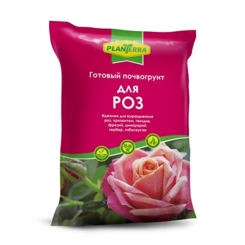 Почвогрунт PlanTerra 2.5л - для роз (БиоМастер)