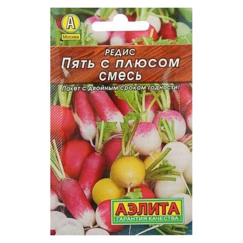 Редис Пять с плюсом смесь 3г (Аэлита)