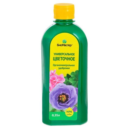 Универсальное удобрение для всех видов цветов 0.35л (БиоМастер)
