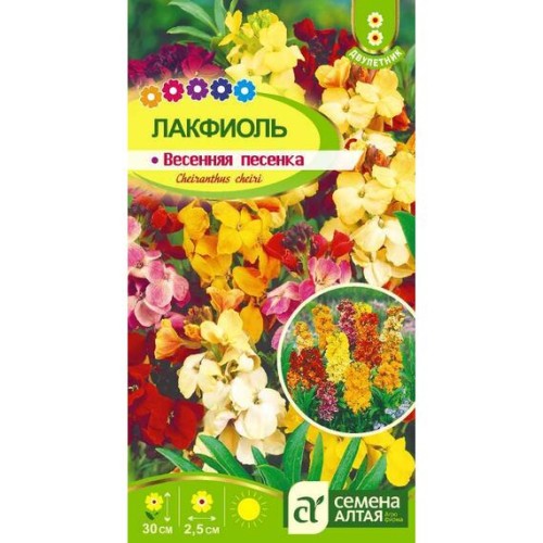 Лакфиоль Весенняя песенка 0.05г (Семена Алтая)