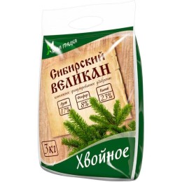 Хвойное Сибирский великан 3 кг (Вика)