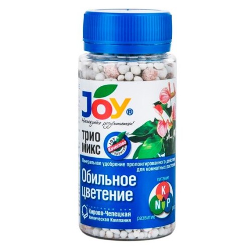 Удобрение Трио Микс - Обильное цветение 100г (Joy)
