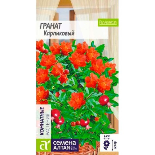 Гранат Карликовый 5шт (Семена Алтая)