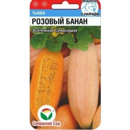 Тыква Розовый банан (Сиб сад)