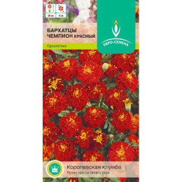 Бархатцы Чемпион красный