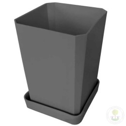 Набор горшков для рассады антрацит