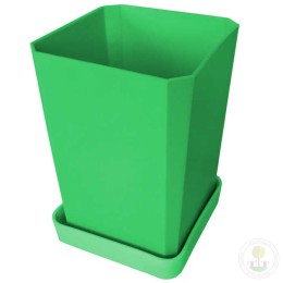 Набор горшков для рассады зелёный