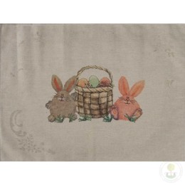 Комплект полотенец из 3 шт Зайцы 20С189