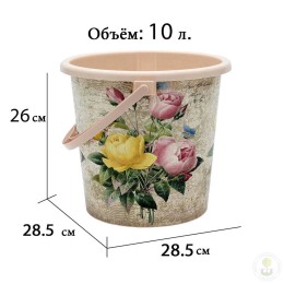 Ведро Цветы