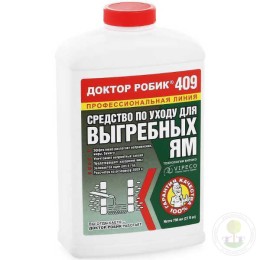 Средство для септиков Доктор Робик 409 по уходу для выгребных ям