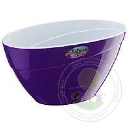 Вазон CALIPSO фиолетовый-белый