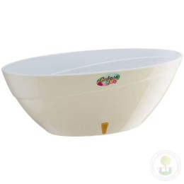 Вазон CALIPSO крем-белый