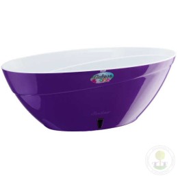 Вазон CALIPSO фиолетовый-белый